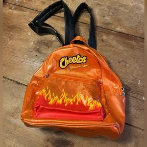 CHEETOS flamin hot mini backpack!! HOT!